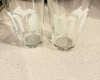 3 Michigan glasses 6.00 set