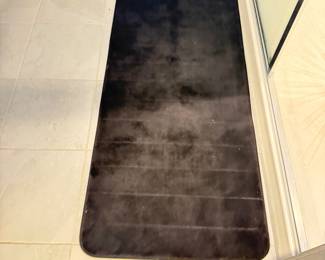 Black rugs set of 3 35.00