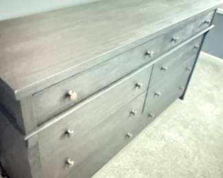 Greyish dresser 800.00. Pottery Barn