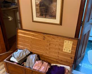 Cedar chest