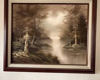 M. Guiley Landscape Painting