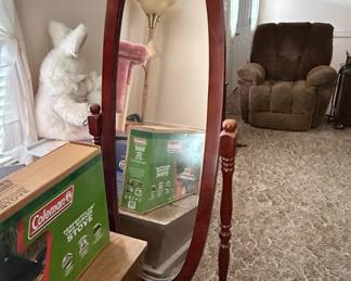 Vintage Ethan Allen Heirloom Maple Shutter Door Cabinet second image