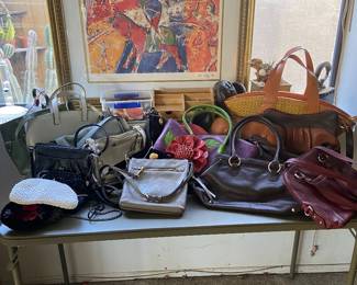 handbags, Chagall lithograph