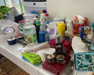 cleaning supplies