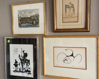 Antique, vintage lithographs