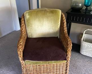 wicker chair