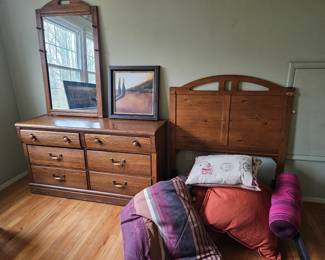 boys solid wood 6 piece bedroom set from Lexington