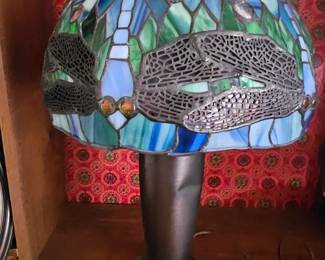 Stained glass lamp