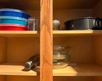 Assorted Kitchenware and Storage
