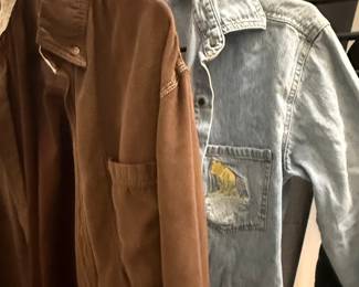 Winnie the Pooh Denim Shirt and Brown Corduroy Jacket