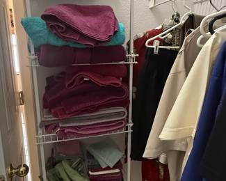 Assorted Bath Towels and Linens