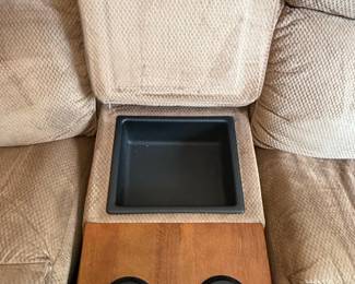 La-Z-Boy Trouper Reclining Loveseat with Console