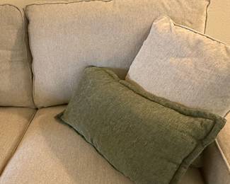 La-Z-Boy Kennedy Sofa with Accent Pillows