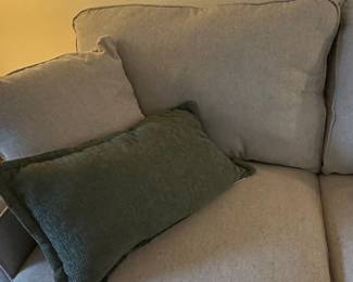 La-Z-Boy Kennedy Sofa with Accent Pillows
