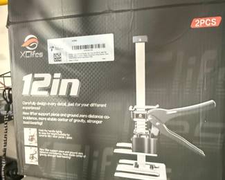 XClifes 12in Cabinet Lifter (2-Piece Set) - Labor Saving Arm Jack