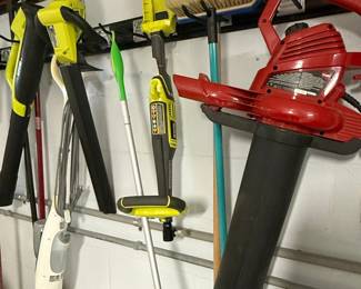 Ryobi Electric Garden Tools Set