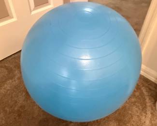 Light Blue Exercise Ball