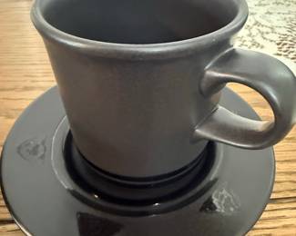 Pfaltzgraff "Midnight Sun" Espresso Cup and Saucer Set