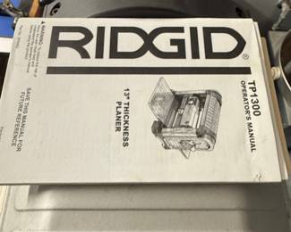 RIDGID TP1300 13" Thickness Planer