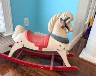 1950's excellent condition toy rocking horse