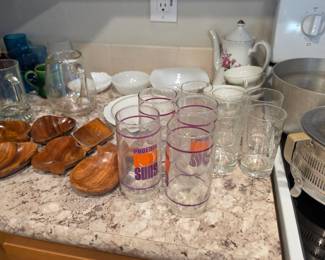  Vintage Phoenix Suns Glass Set