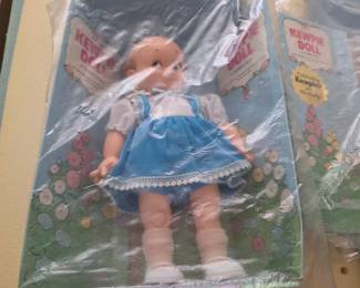 Vinyl Caucasian Kewpie Doll