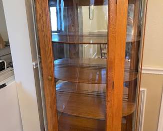 Oak China Cabinet Lovely! 