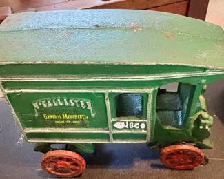 McCALLASTER GENERAL MERCHANTILE TRUCK - PHONETON , OHIO - OLD REPRODUCTION $35