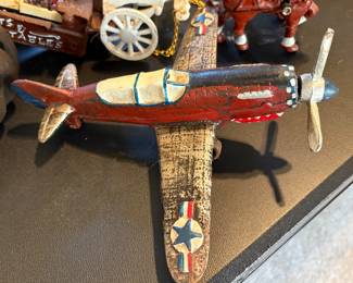 P-40 Warhawk type heavy metal Airplane