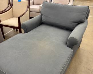 Crate & Barrel chaise lounge