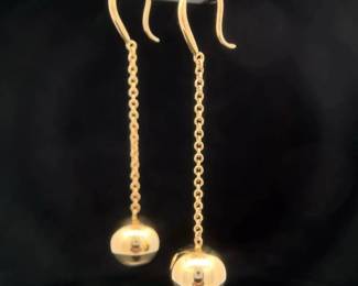 Tiffany & Co. HardWear Ball Drop Earrings in 18K Yellow Gold