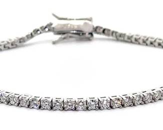 Classic 3 Carat Diamond Tennis Bracelet