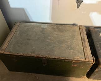 Army footlocker/box