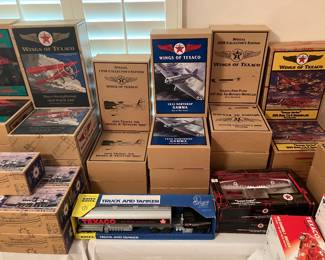 Texaco die-cast banks