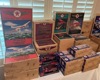 Texaco die-cast banks