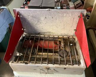 Coleman aluminum camp stove