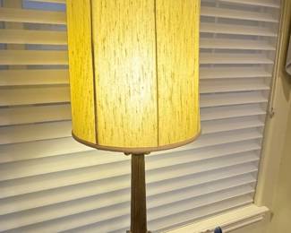 Vintage Black Marble lamps 