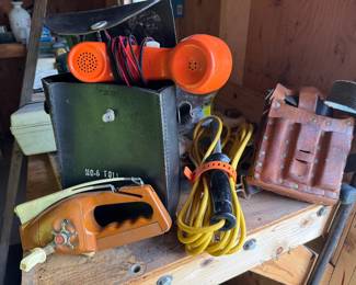 Telephone tools. 