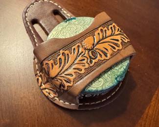 Leather Copenhagen holder 