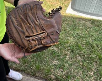 Vintage baseball glove