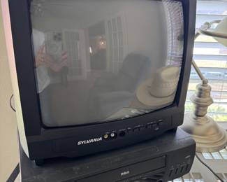 Working 12” TV & VHS player sold together