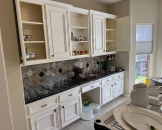 Beverage server, condiment servers 