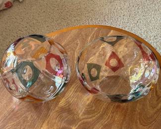 Mid - Century bowls - By Max Kannegiesser. 