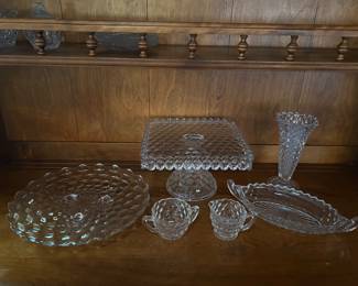 Fostoria American Glass.