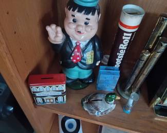 Vintage piggy bank collection