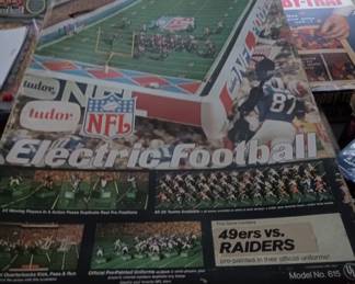 Tudor electric football-49ers vs. Raiders