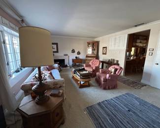 Before and after Heritage staging.