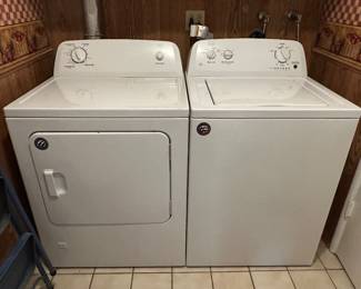 Washer / dryer . Matched set.