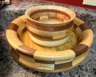 Handmade Wooden Bowls, Lazy Susan