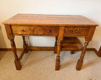 Ornate Knee Hole Desk